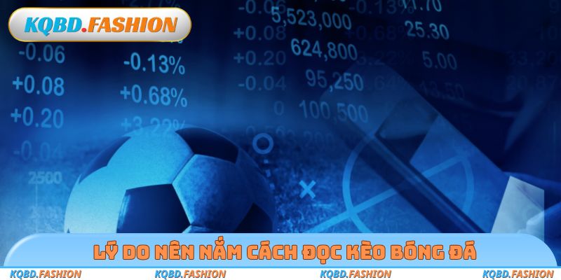 Lý do nên nắm cách đọc kèo bóng đá