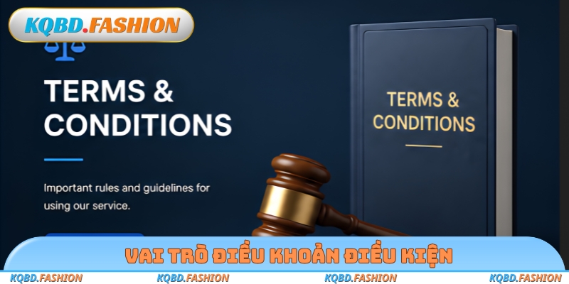 Vai trò điều khoản điều kiện